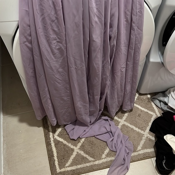 Lavender Grace Convertible Bridesmaid Dress Birdy Grey - Picture 7 of 13